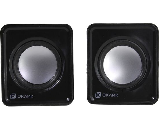 Колонки Oklick OK-331 2.0 черный 6Вт 