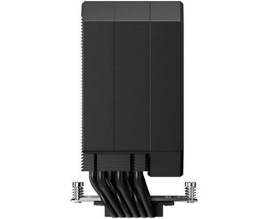  Кулер upHere UP1KC6C Black ARGB / 6HPx6mm, 250W TDP, single tower, 1x120mm ARGB fan, 600-1650RPM, 68 CFM, 25dBA / UP1KC6C 
