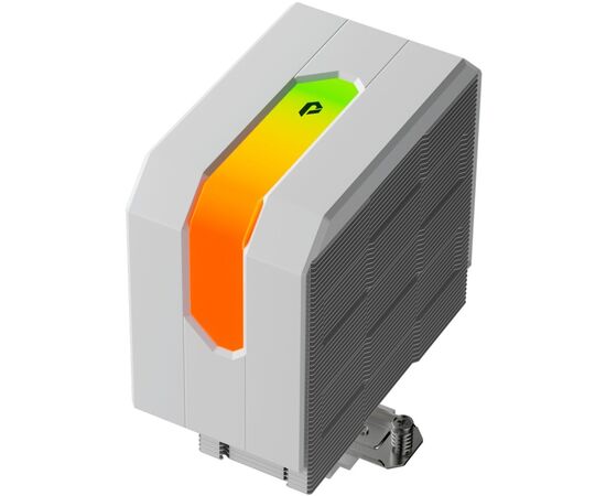  Кулер upHere UP1TC6C White ARGB / 6HPx6mm, 250W TDP, single tower, 1x120mm ARGB fan, 600-1650RPM, 68 CFM, 25dBA 