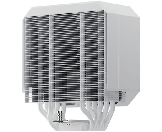  Кулер upHere UP1TC6C White ARGB / 6HPx6mm, 250W TDP, single tower, 1x120mm ARGB fan, 600-1650RPM, 68 CFM, 25dBA 