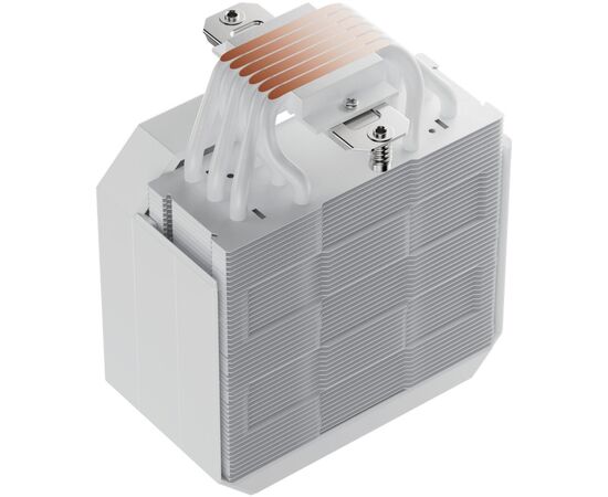  Кулер upHere UP1TC6C White ARGB / 6HPx6mm, 250W TDP, single tower, 1x120mm ARGB fan, 600-1650RPM, 68 CFM, 25dBA 