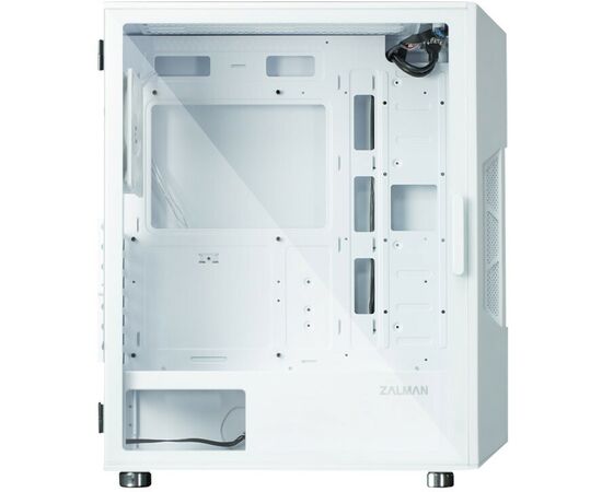  Корпус ZALMAN I3 Neo ARGB White, ATX, Front Mesh, Window, 2x3.5", 3x2.5", 1xUSB2.0, 2xUSB3.0, Front 3x120mm ARGB, Rear 1x120mm ARGB 